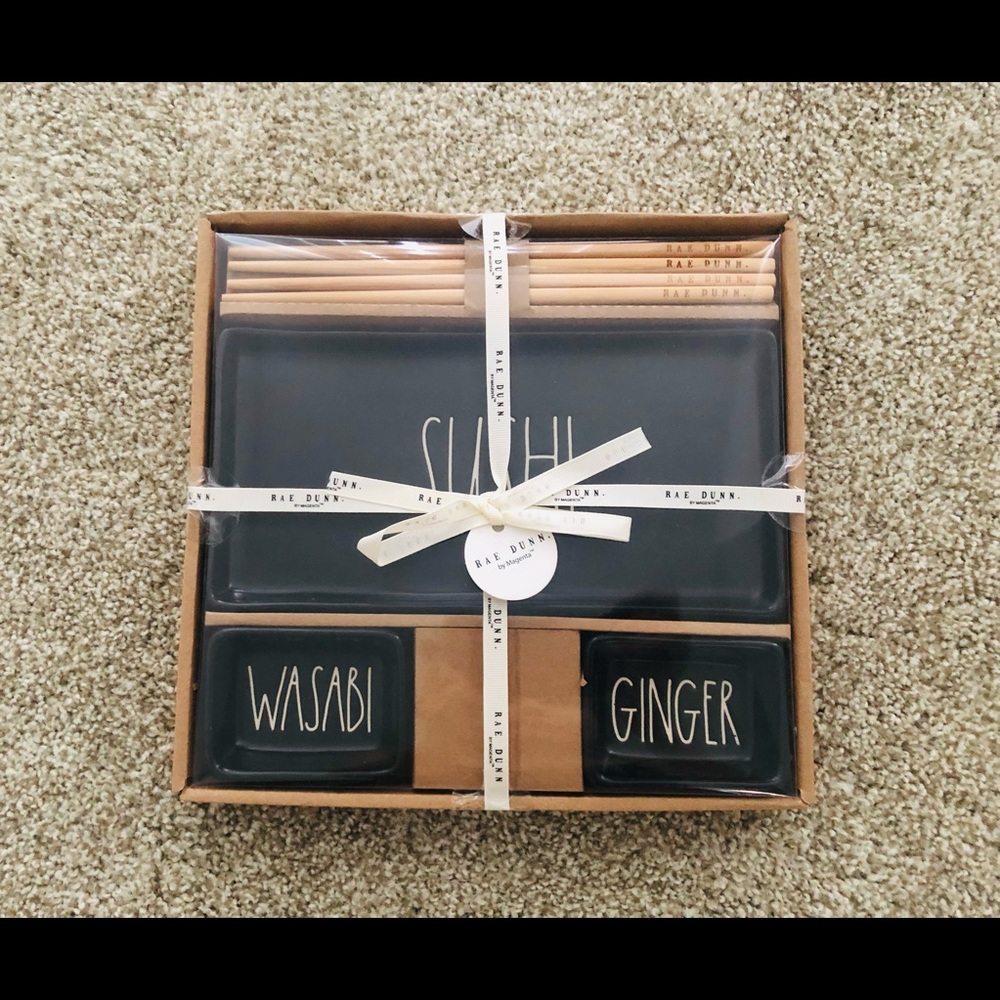 Rae Dunn Sushi Set